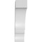 Ekena Millwork 3 1/2-in. W x 10-in. D x 14-in. H Balboa Architectural Grade PVC Knee Brace BRCP035X10X14BOA - alternate 2